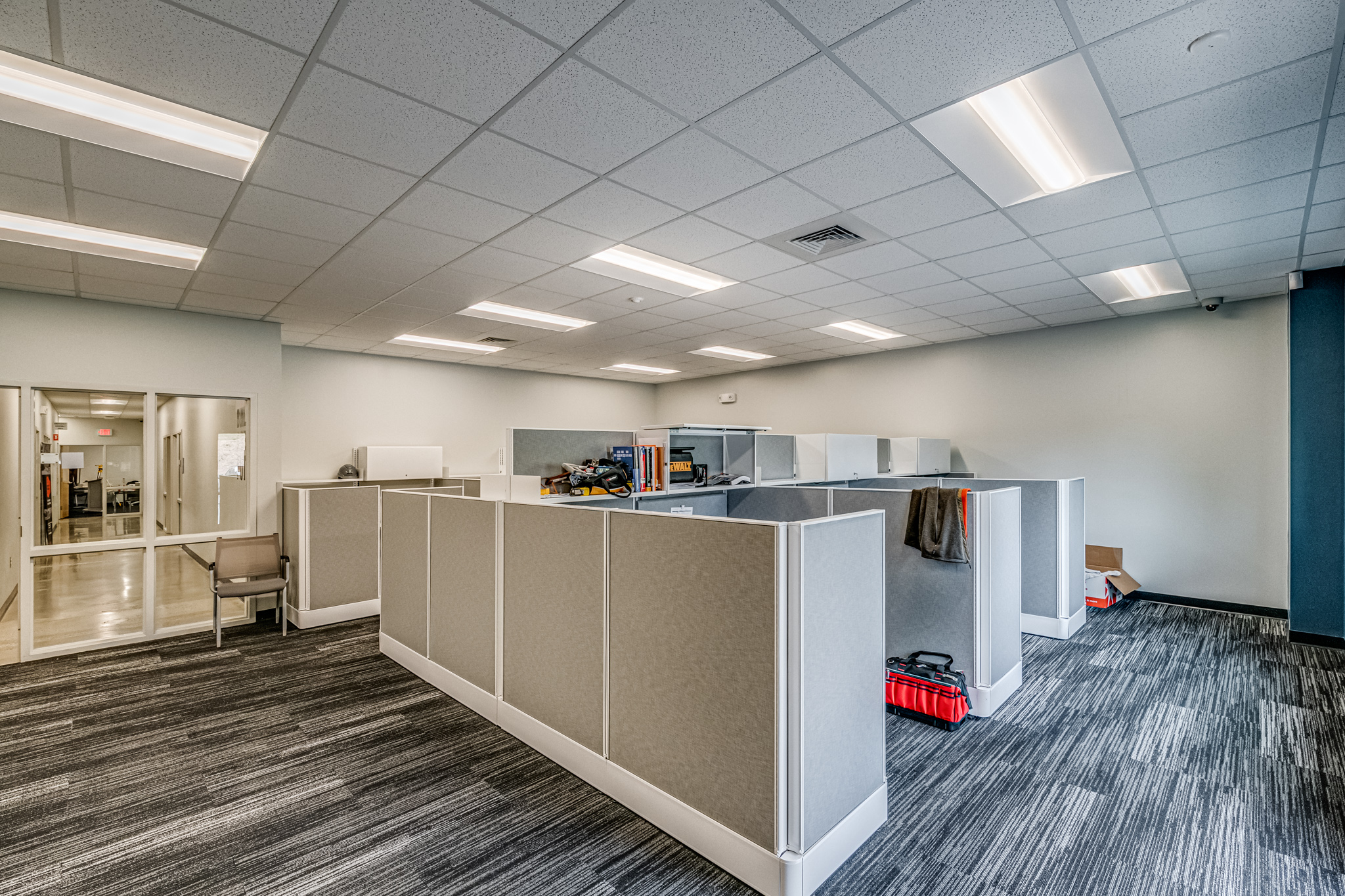 office area of the ROC Goodwill skills training center