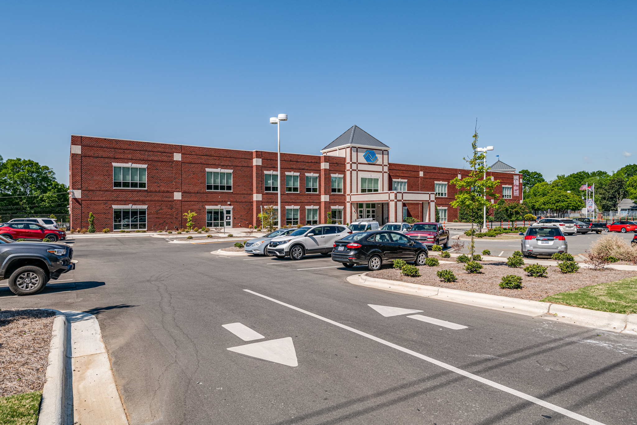 the exterior of the Cabarrus County Boys and Girls Club building