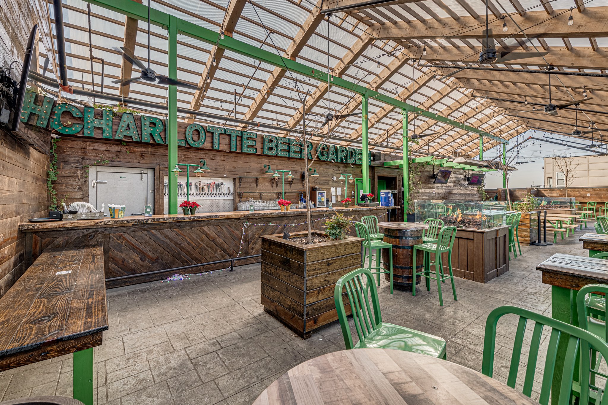 Charlotte Beer Garden Liles Construction